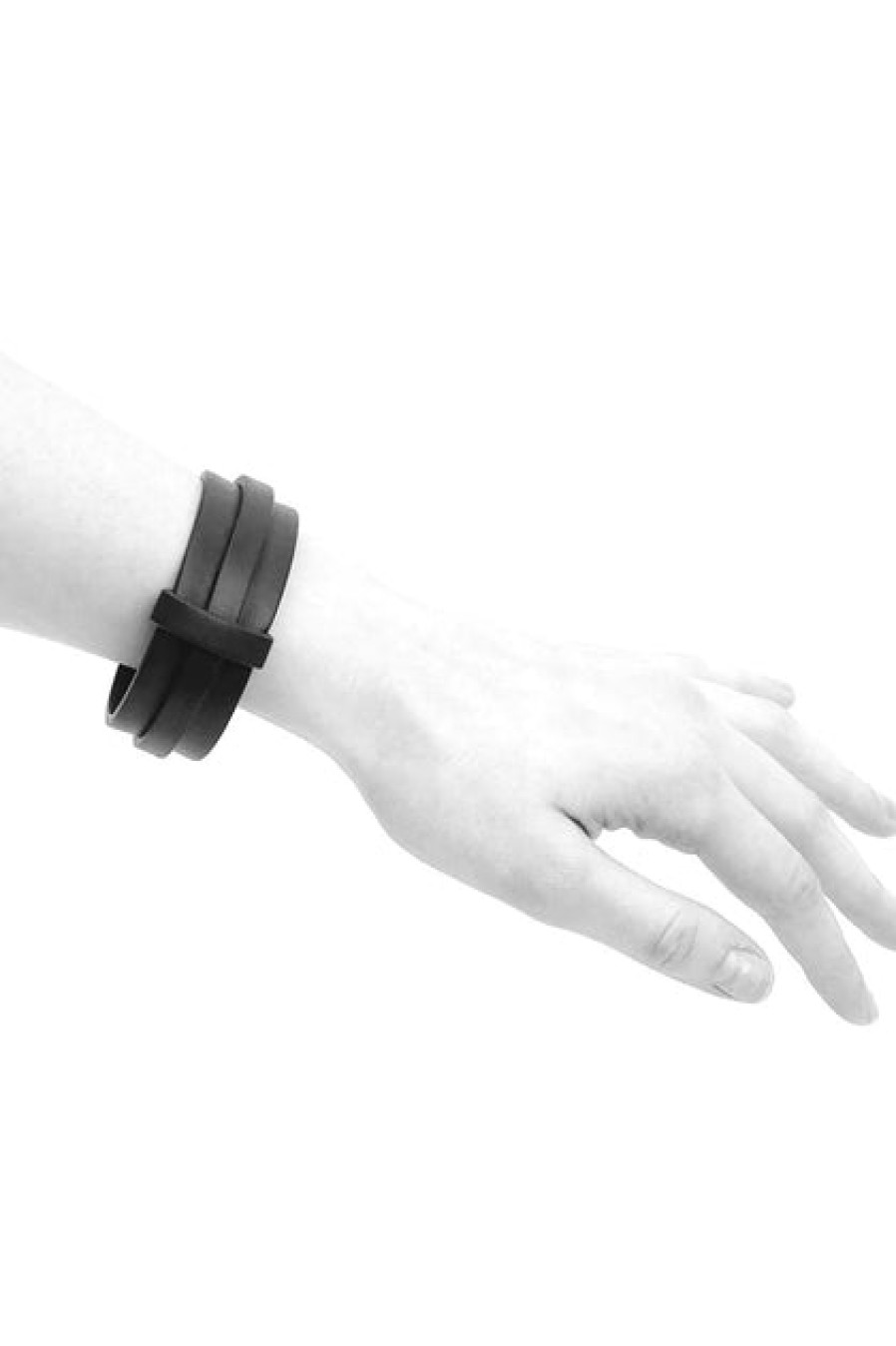 Jewelry Frank Ideas Frank Ideas Single Layer Rubber Bangle Bracelet