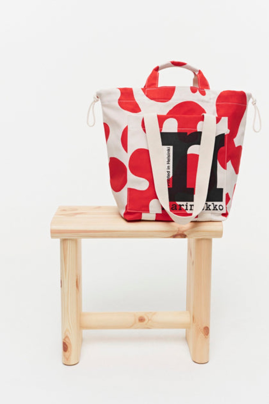 Bags & Accessories Marimekko Marimekko Pulloposti Mono City Tote Bag