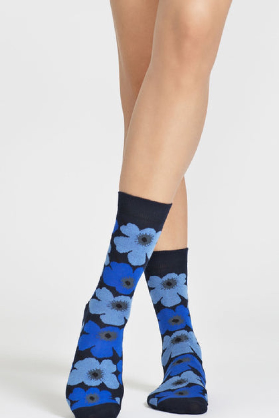 Socks | Fashion Marimekko Marimekko Hieta Socks Classic Blue/Blue