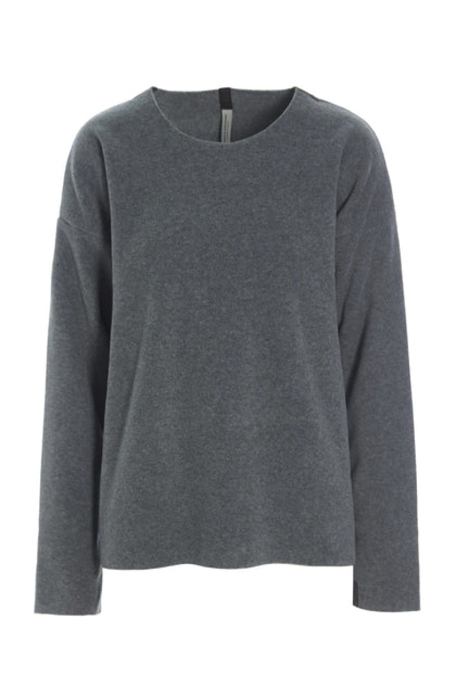 Tops, T-Shirts & Sweaters | Fashion Henriette Steffensen Henriette Steffensen Fleece Round Neck Blouse Grey