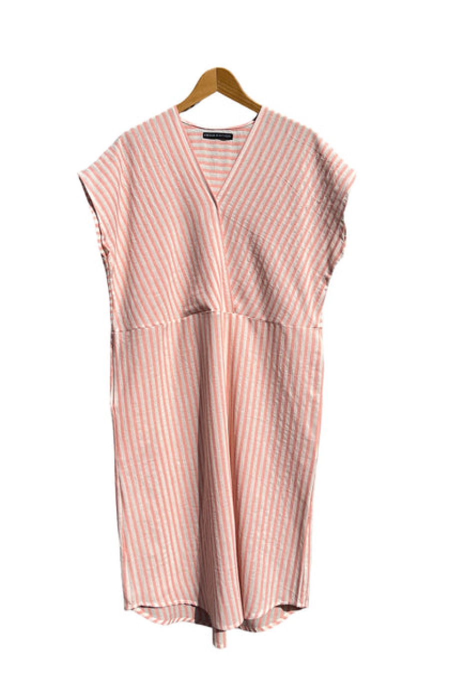 Dresses & Tunics | Fashion Cecilia Sörensen Cecilia Sorensen Isoetes Dress Coral Stripe